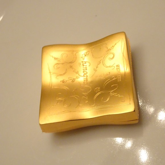 Auth HERMES Paris Compact Faubourg Perfume Fragrance Powder Case Scarf Design - Picture 3 of 11